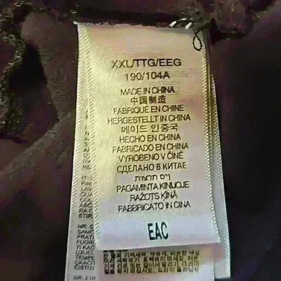 Mens Marmot Mountain Works Graphic Print Long Sleeve Shirt XXL - Picture 3 of 4